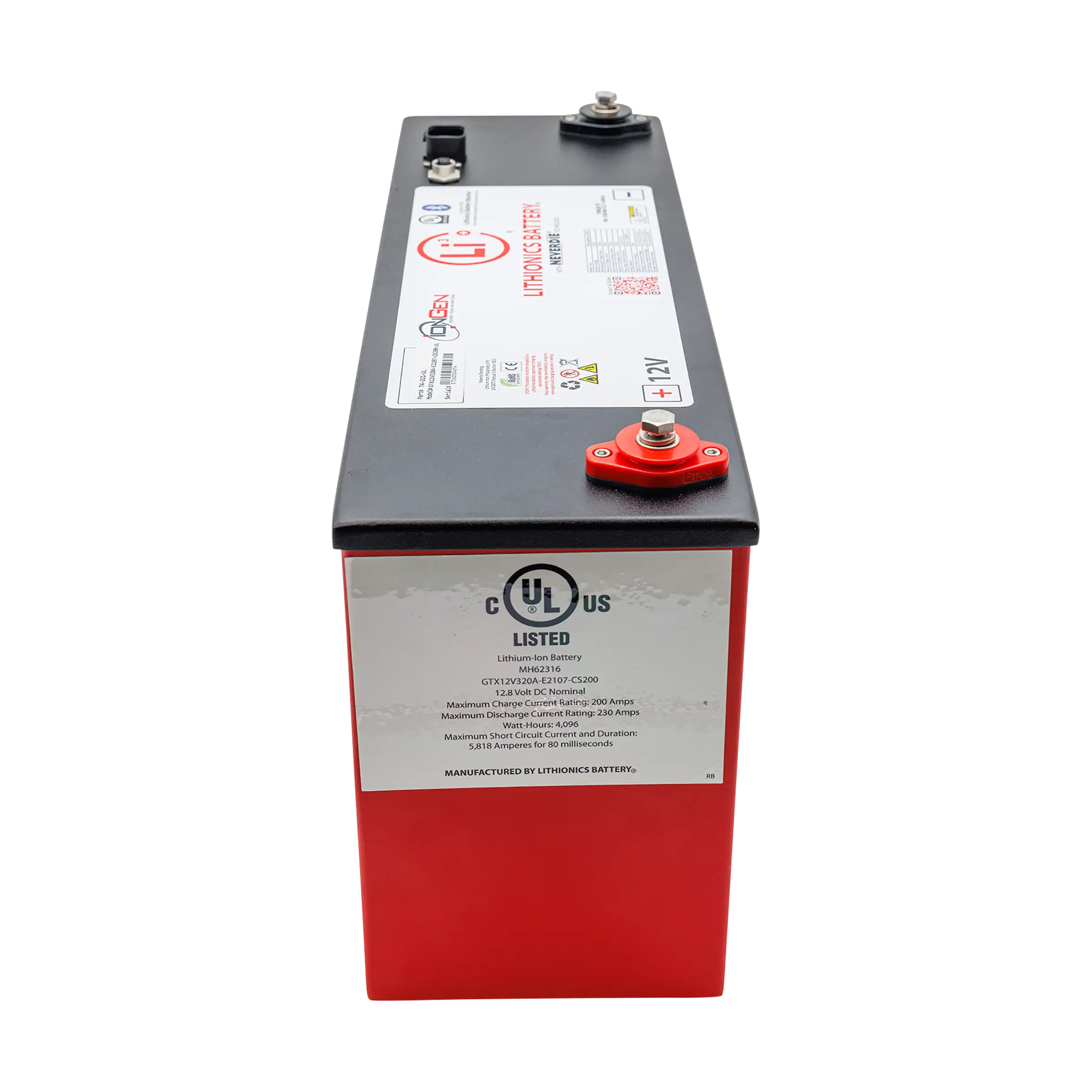 Lithionics 12V 320Ah Lithium-Ion Battery